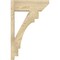 Ekena Millwork Merced Slat Rough Sawn Outlooker, Douglas Fir, 8"W x 22"D x 34"H OUT08X22X34MRC06RDF - alternate 2